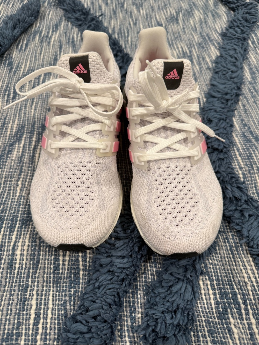 Adidas Women’s White & Pink Running Shoes